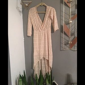 Free People High Low Lace Dress
